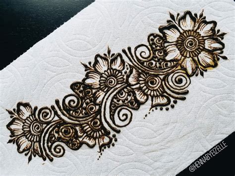 flower henna drawing|henna images simple.